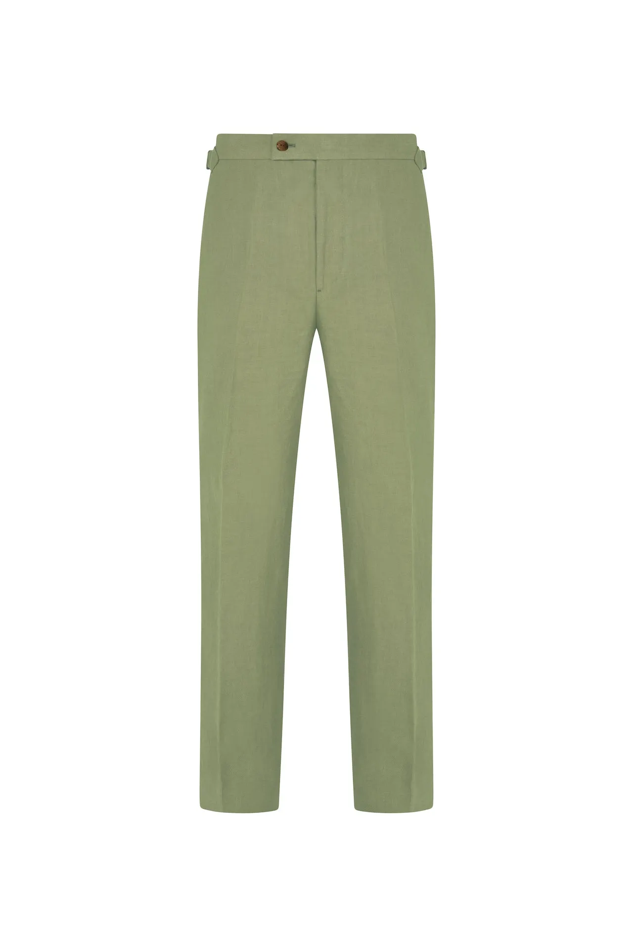 Sea Green Linen Trousers