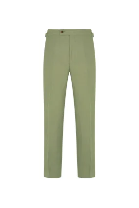 Sea Green Linen Trousers