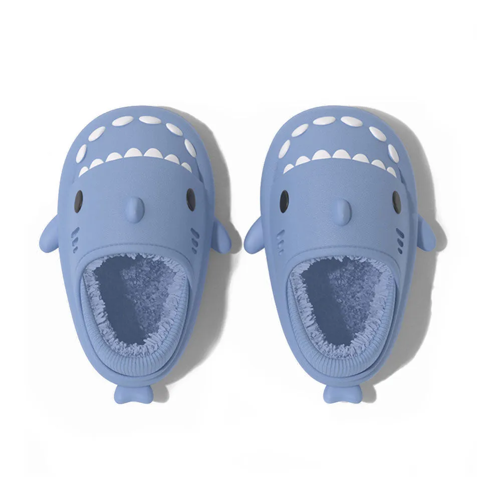 Sharkicks Basic - Winter Kids Heel-covered Shark Slippers