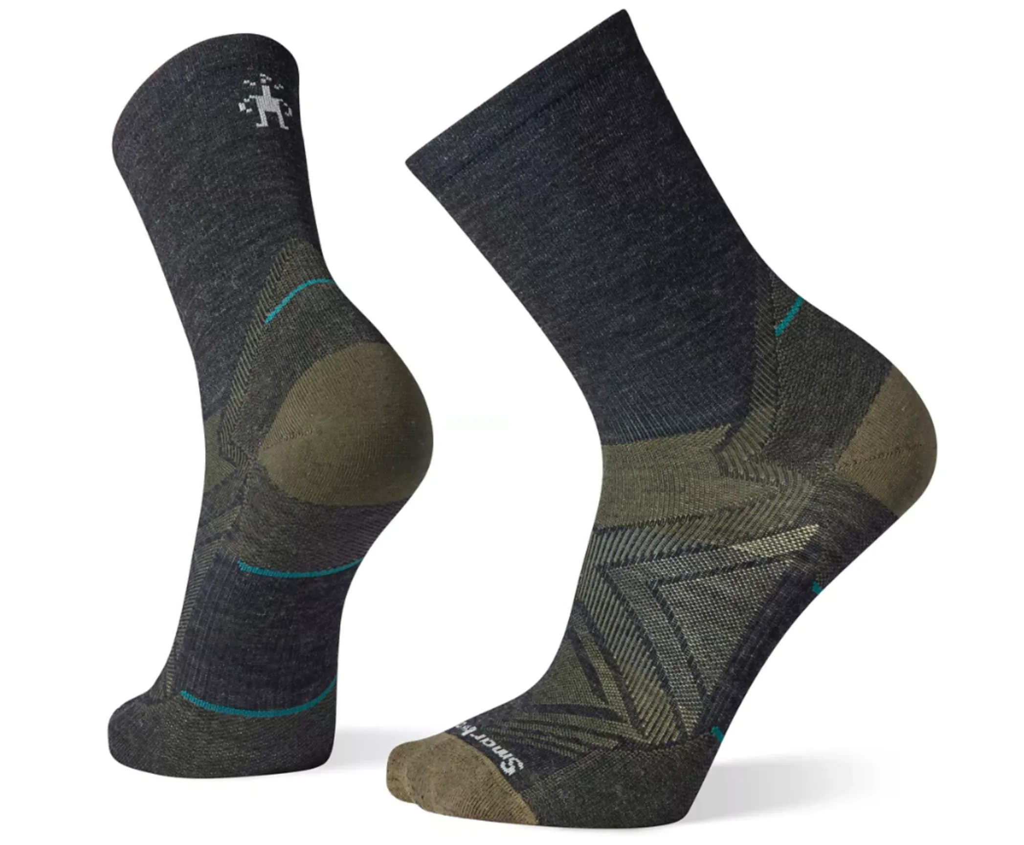 Smartwool Run Zero Cushion Mid Crew Socks