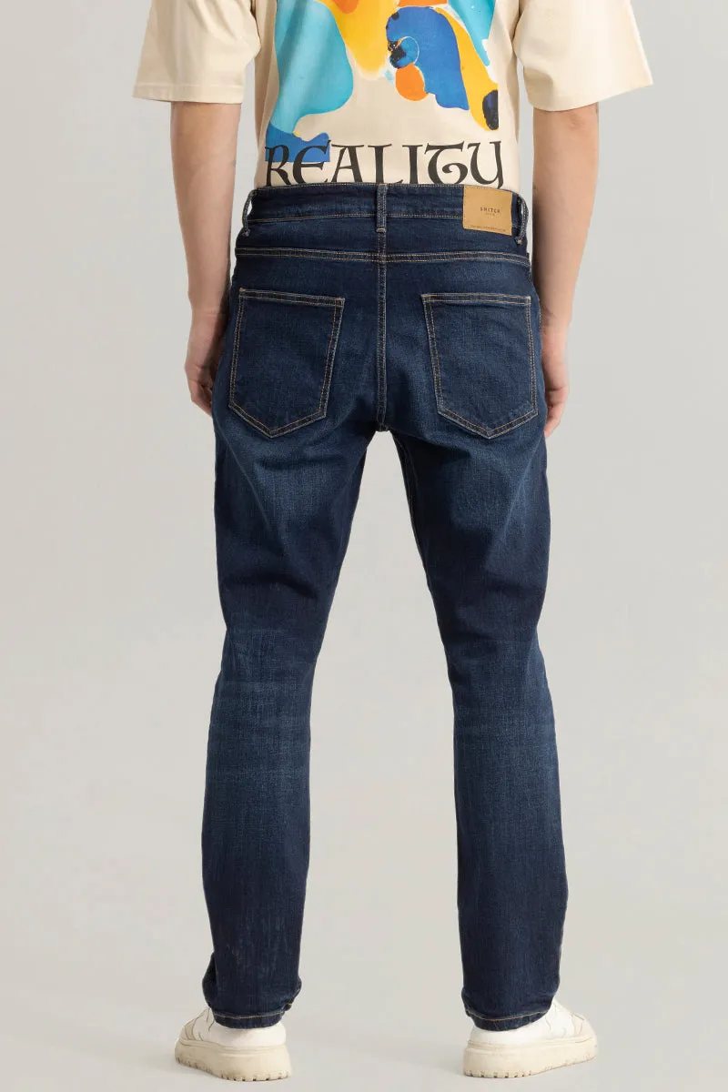 Specter Denim Blue Comfort Fit Jeans