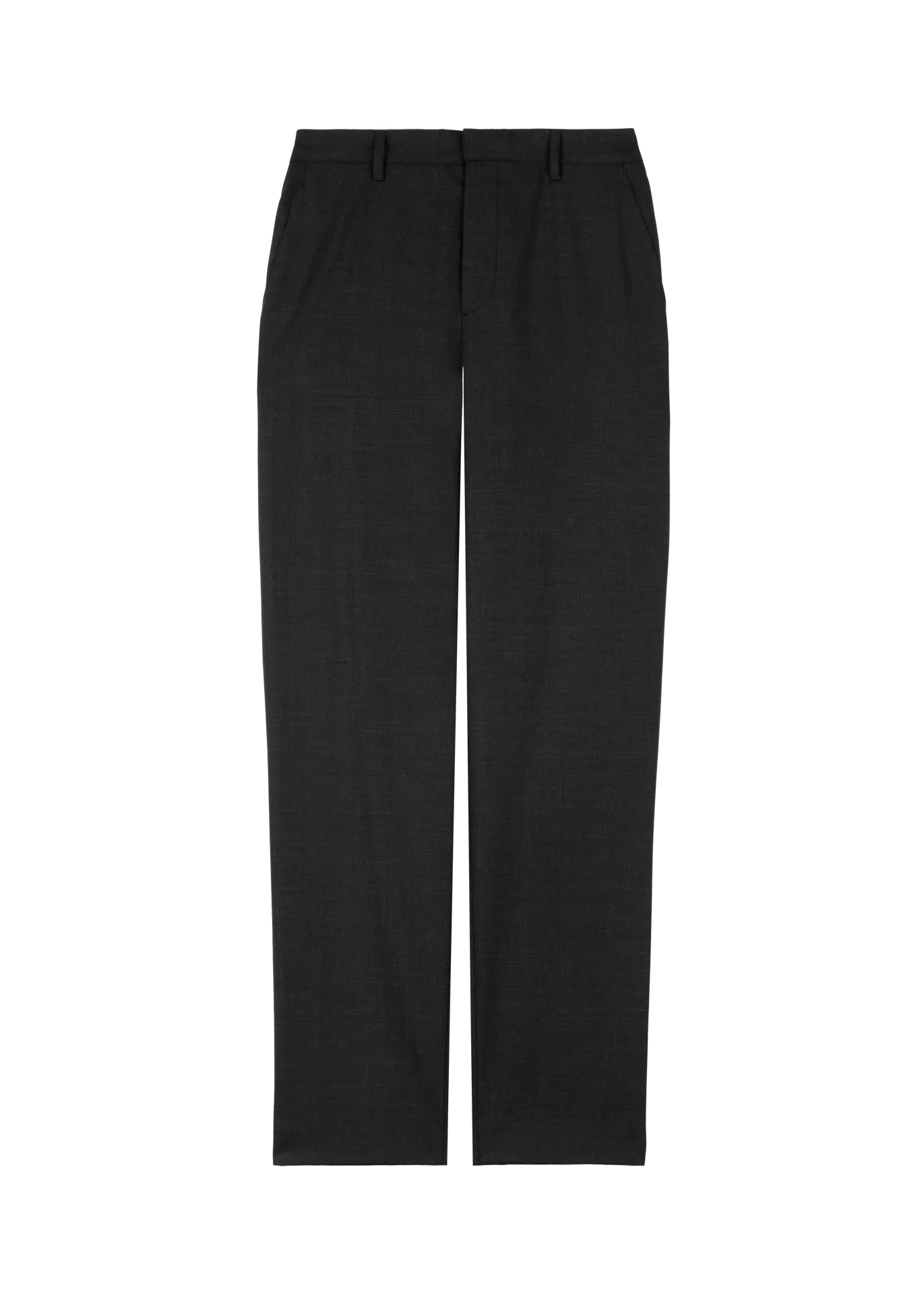 Tapered wool trousers