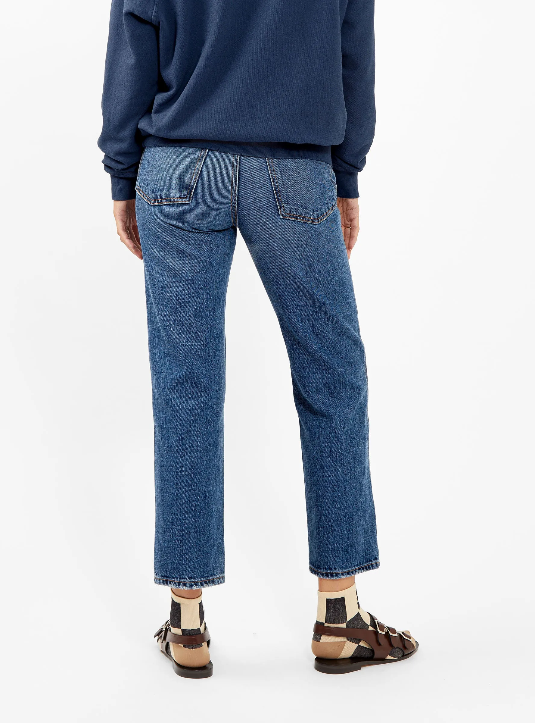 The Barrel Saddle Wash Jeans Blue