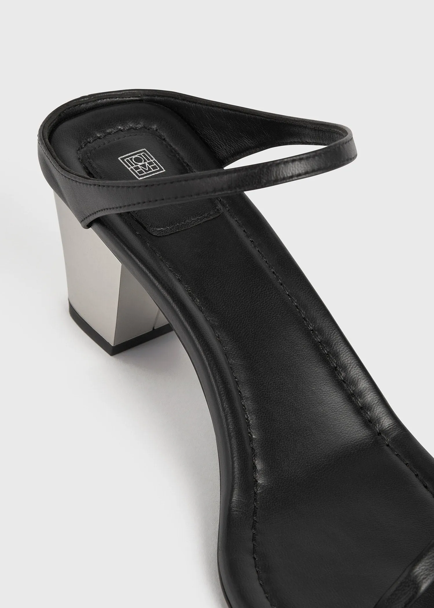 The City Sandal black/silver