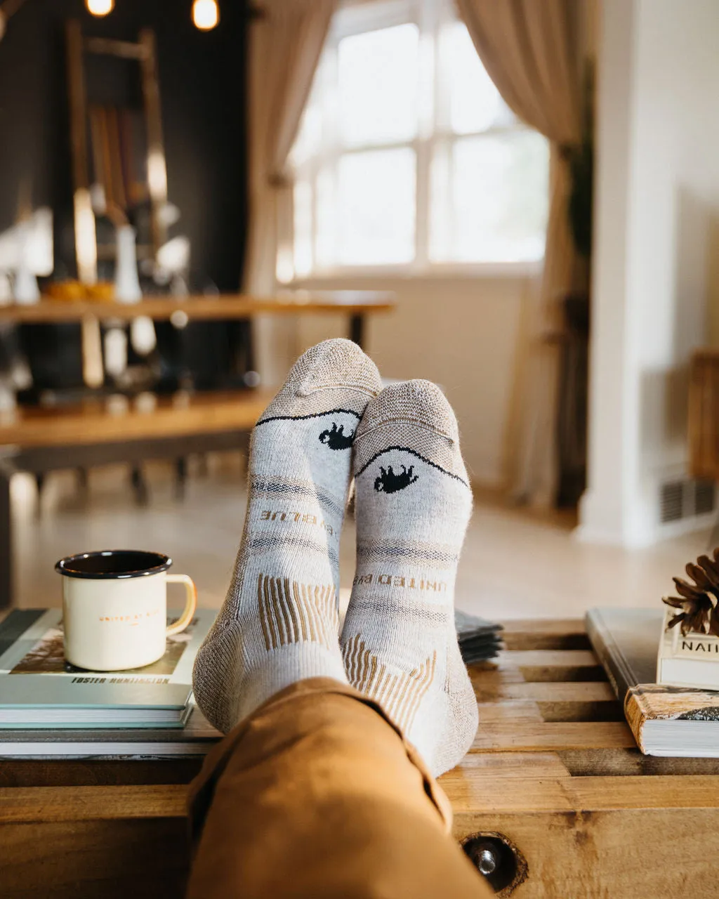 The Imperfect Bison Trail Sock