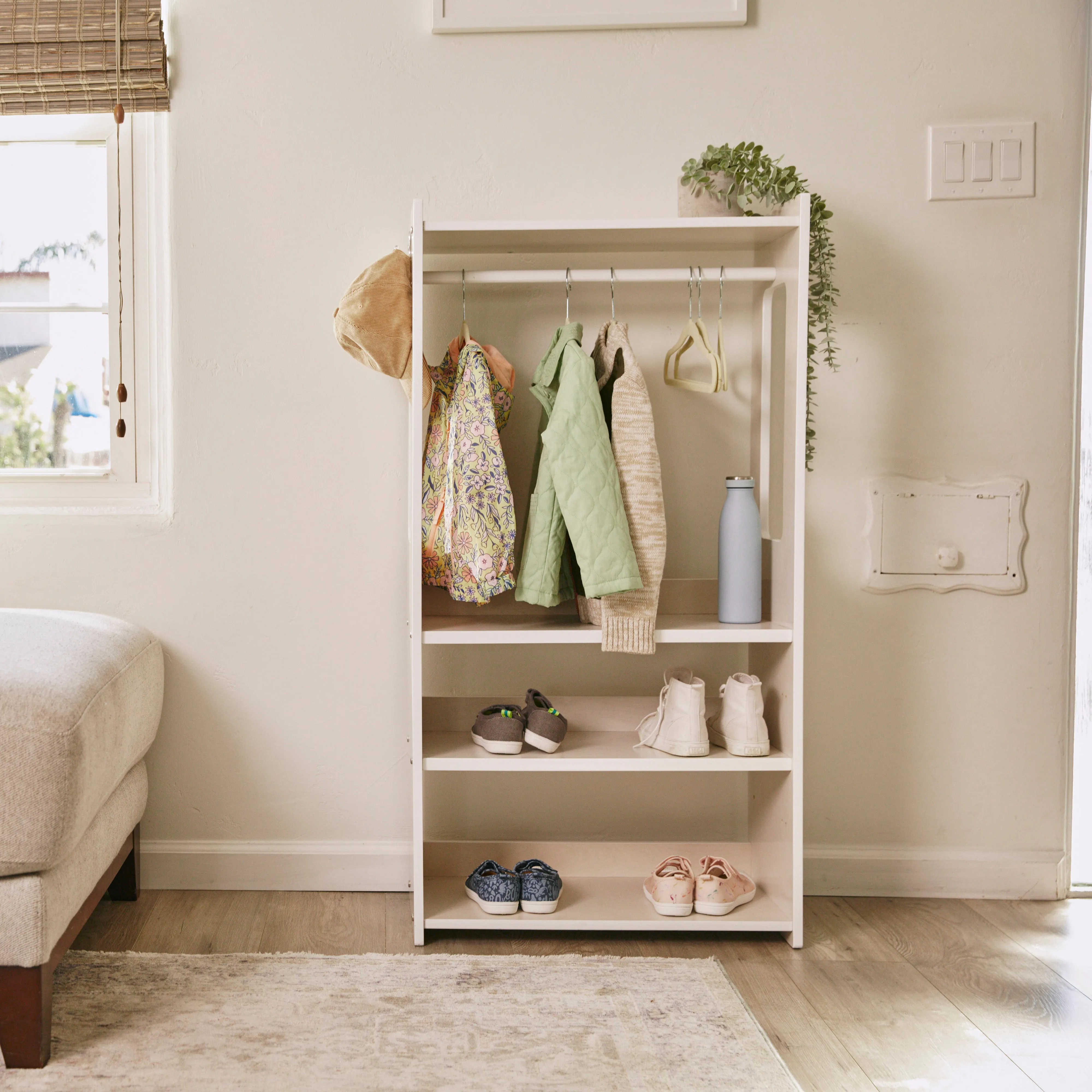 TrendiTot Clothing Rack, Kids Wardrobe