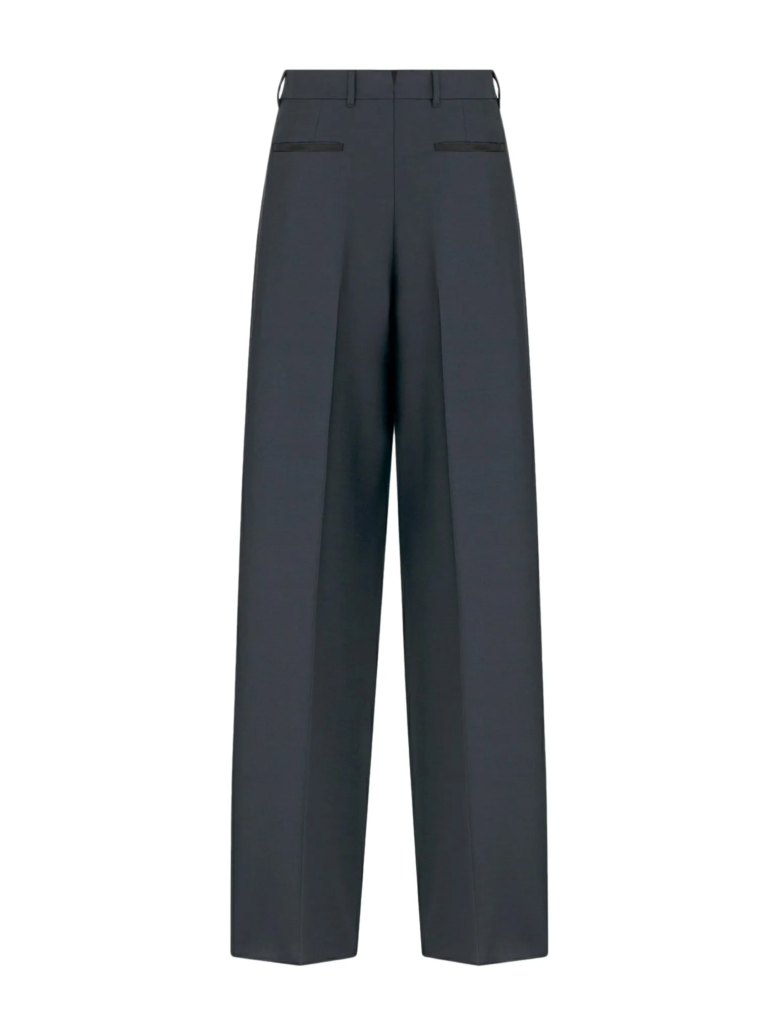 trousers with pleats