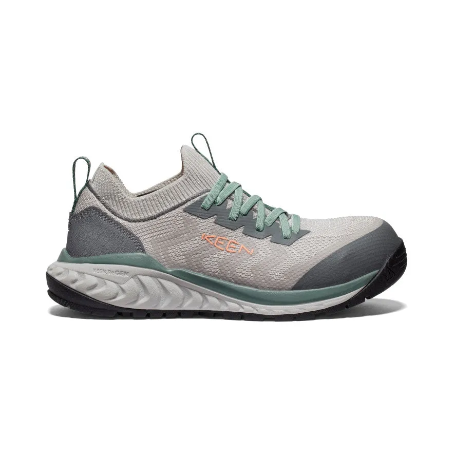 Women's Arvada Shift Work Sneaker (Carbon-Fiber Toe)  |  Steel Grey/Granite Green