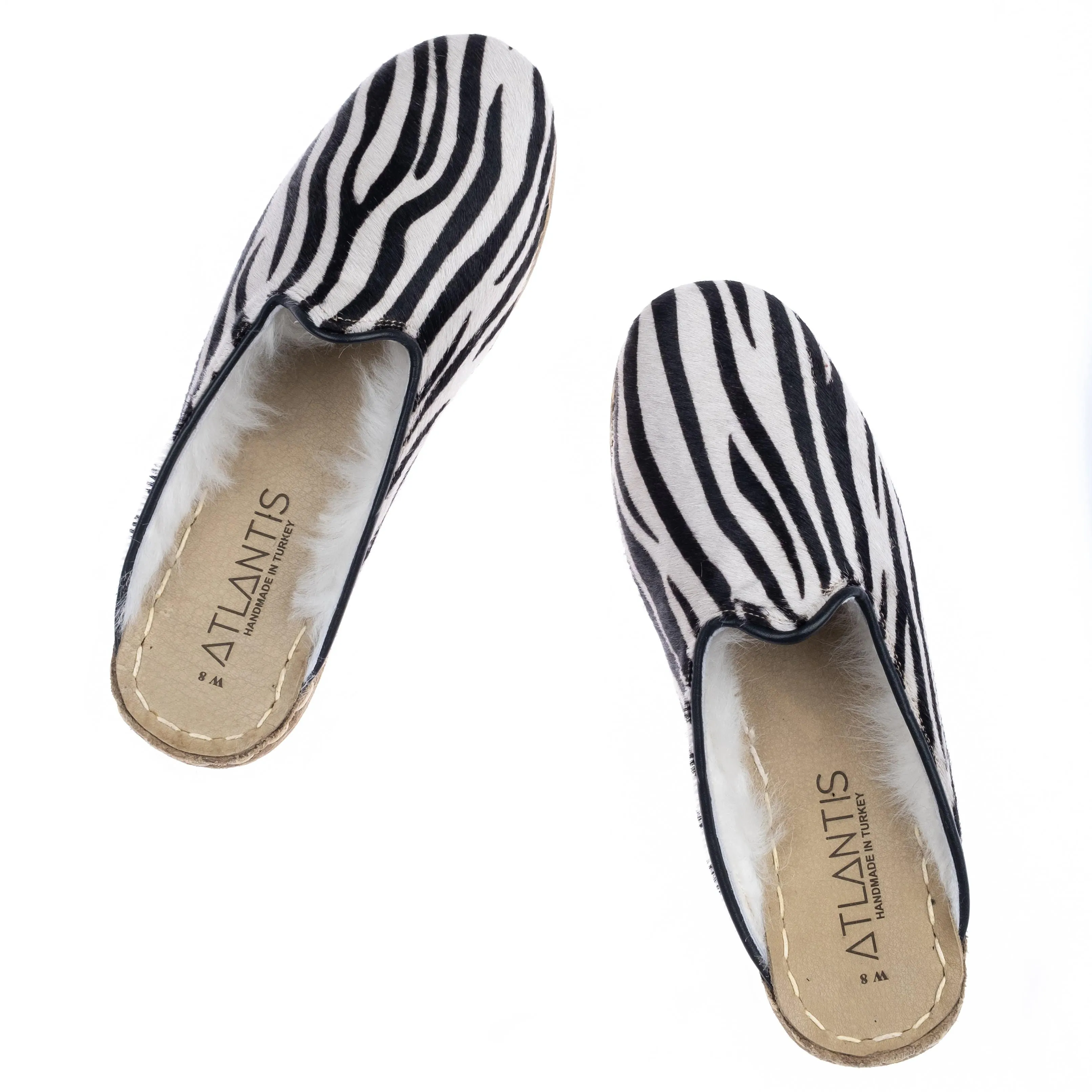 Women's Zebra Shearlings